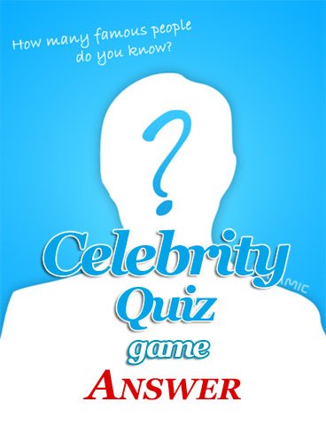 Celebrity Quiz Game Answers cover