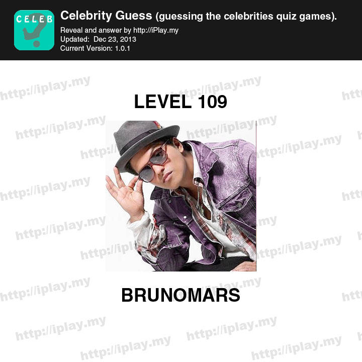 Celebrity Guess Level 109