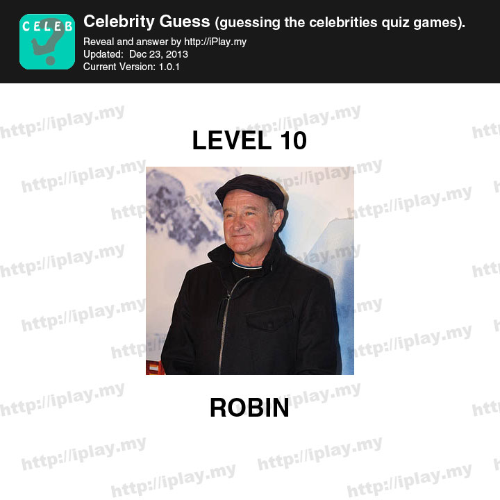 Celebrity Guess Level 10