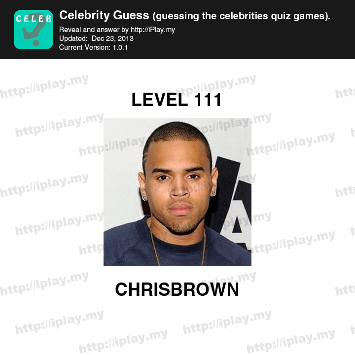 Celebrity Guess Level 111