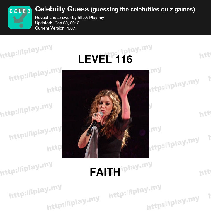 Celebrity Guess Level 116