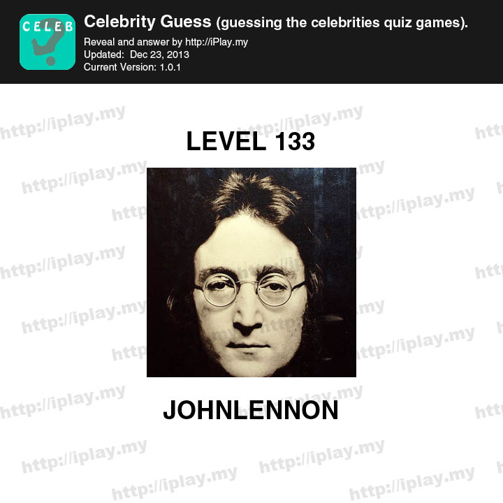 Celebrity Guess Level 133