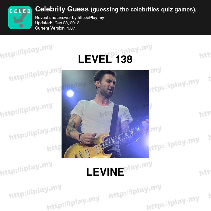 Celebrity Guess Level 138