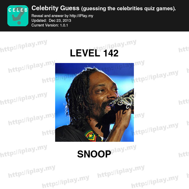Celebrity Guess Level 142