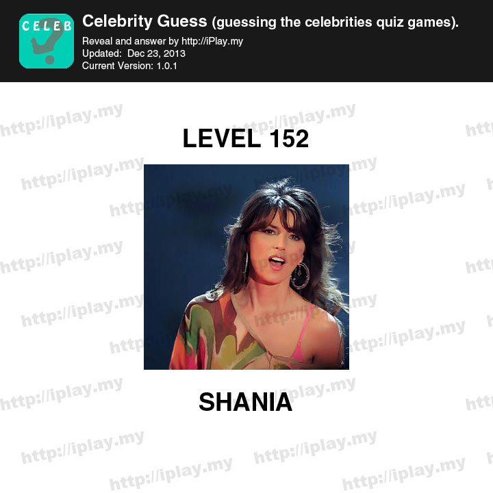 Celebrity Guess Level 152