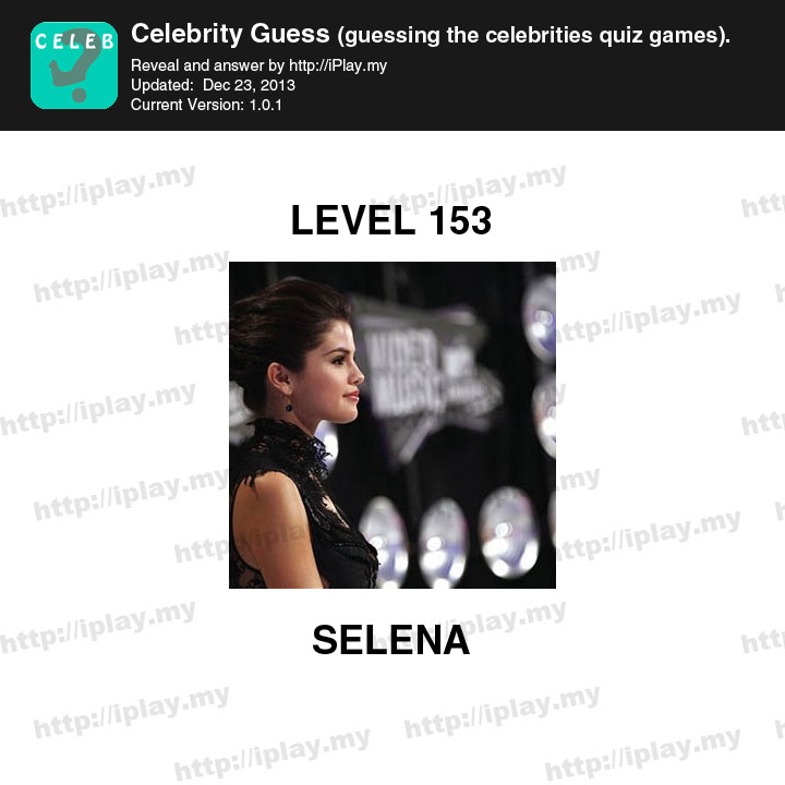 Celebrity Guess Level 153