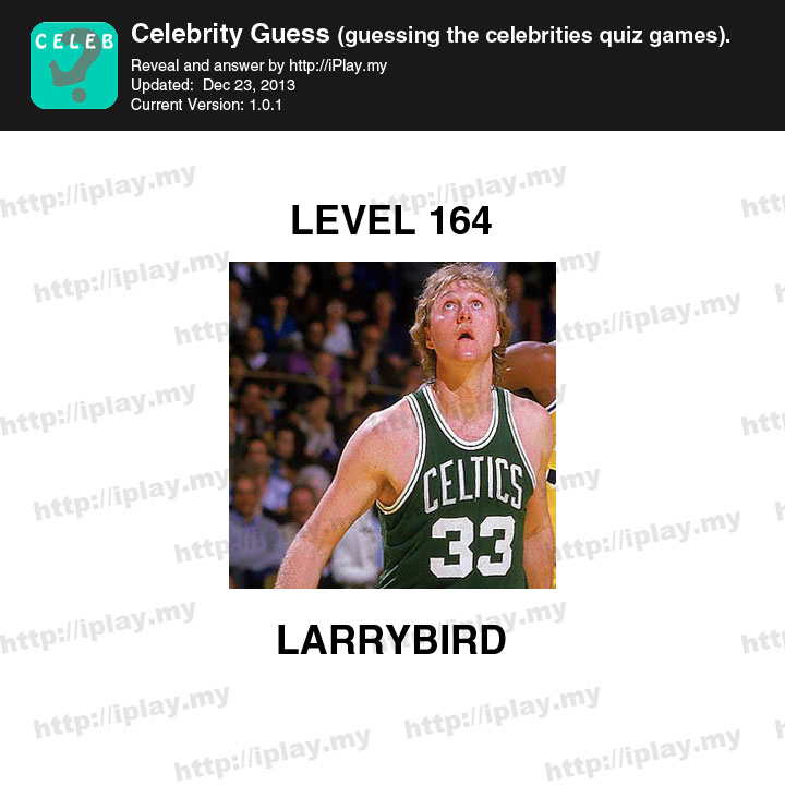 Celebrity Guess Level 164