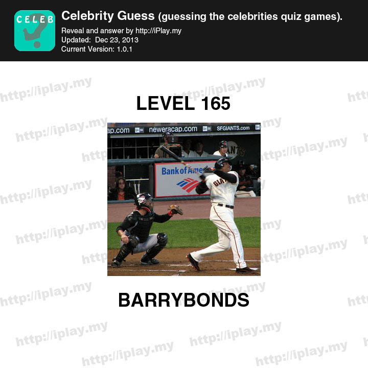 Celebrity Guess Level 165