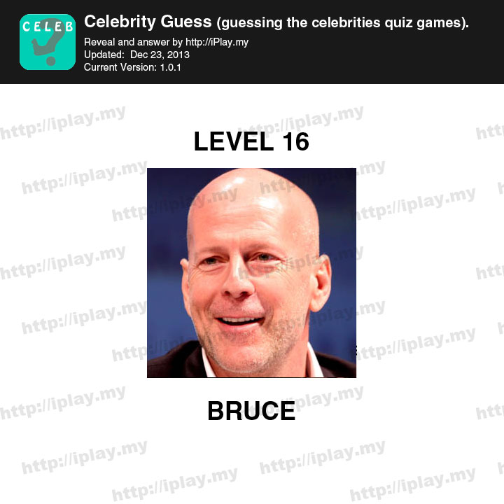 Celebrity Guess Level 16