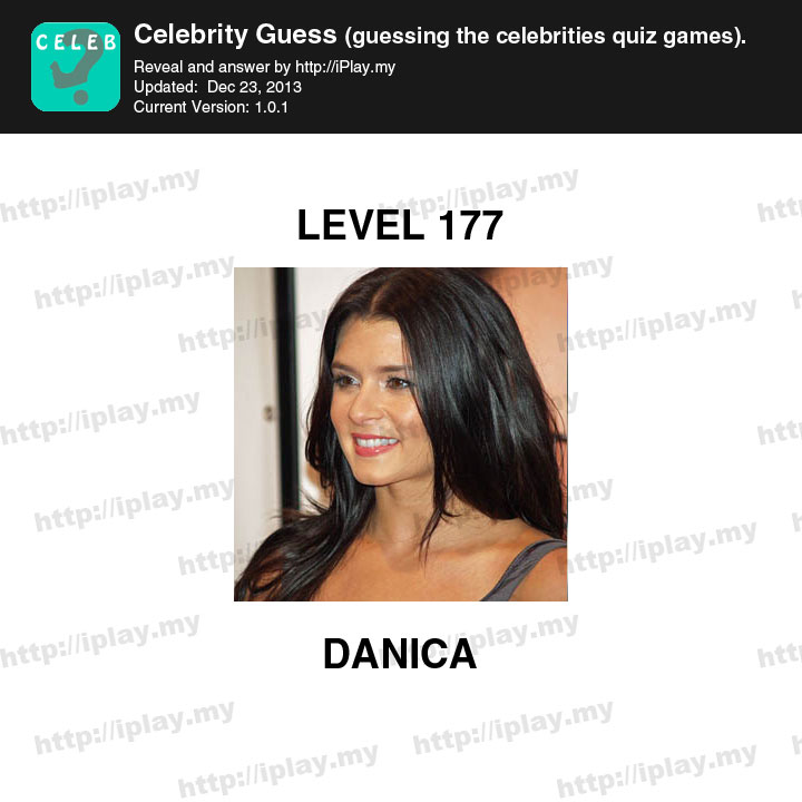 Celebrity Guess Level 177