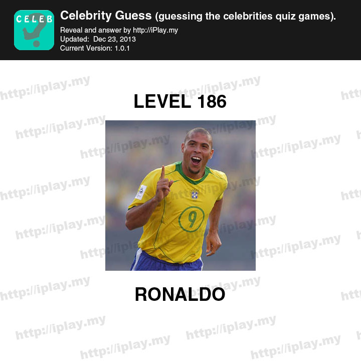 Celebrity Guess Level 186