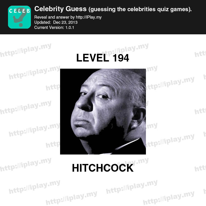 Celebrity Guess Level 194