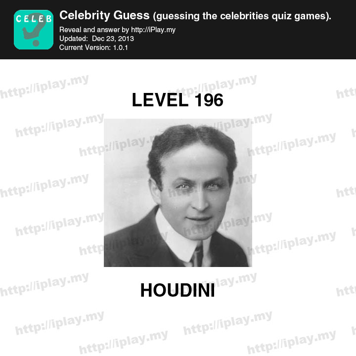 Celebrity Guess Level 196