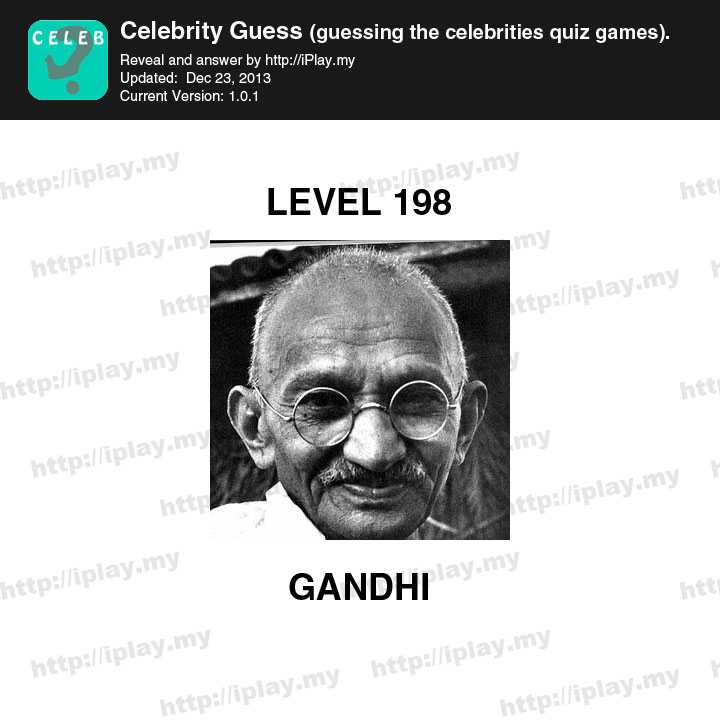 Celebrity Guess Level 198