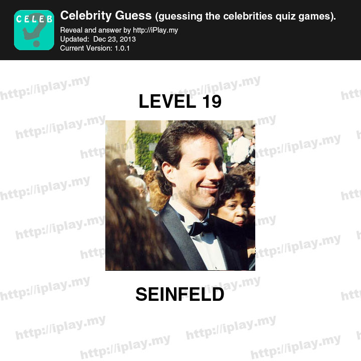 Celebrity Guess Level 19
