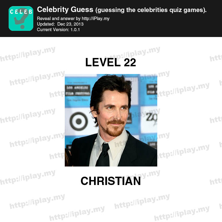 Celebrity Guess Level 22