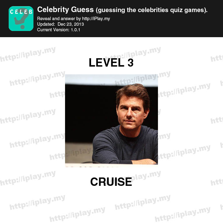 Celebrity Guess Level 3