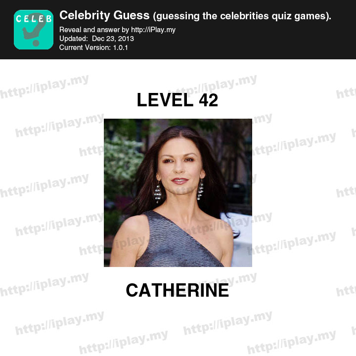 Celebrity Guess Level 42