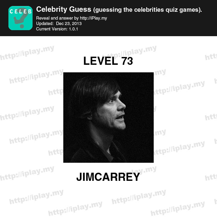 Celebrity Guess Level 73