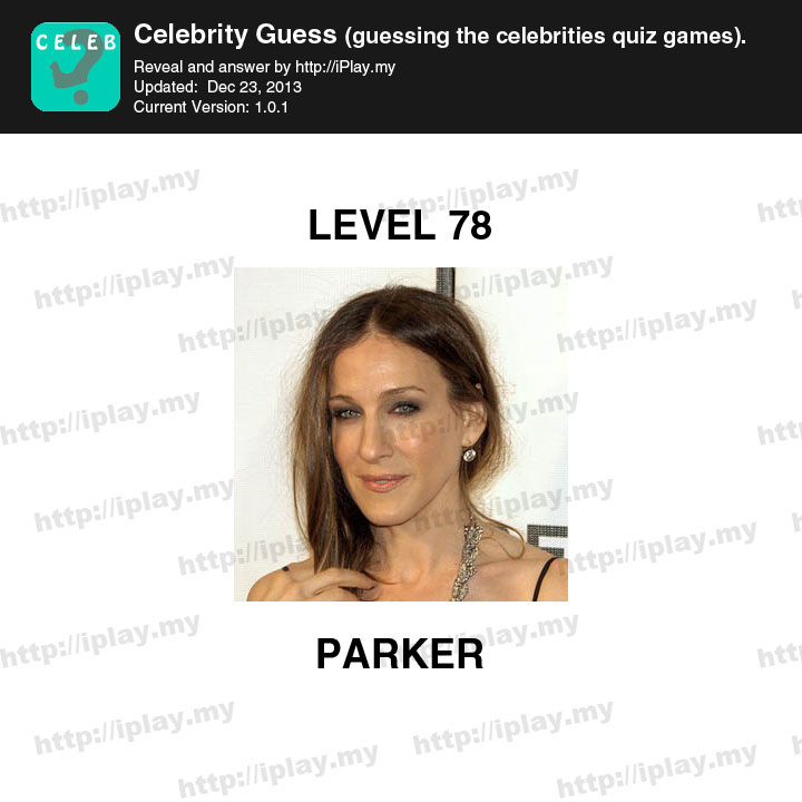 Celebrity Guess Level 78