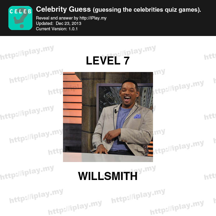 Celebrity Guess Level 7
