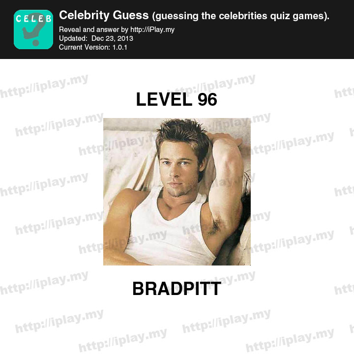 Celebrity Guess Level 96