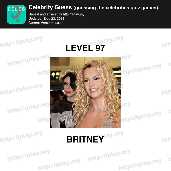 Celebrity Guess Level 97