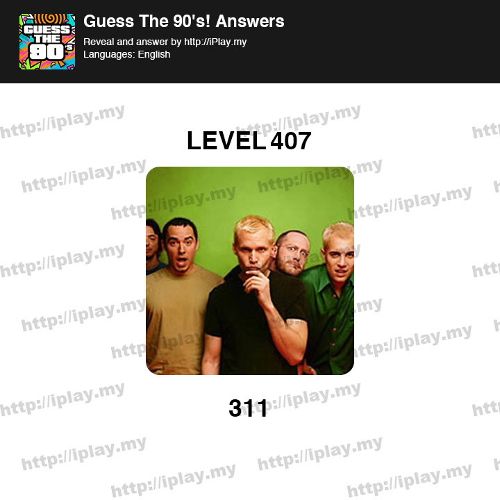 Guess The 90s Level 407