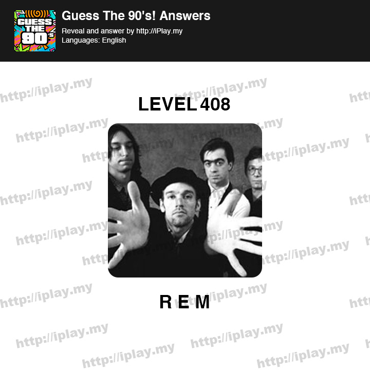 Guess The 90s Level 408