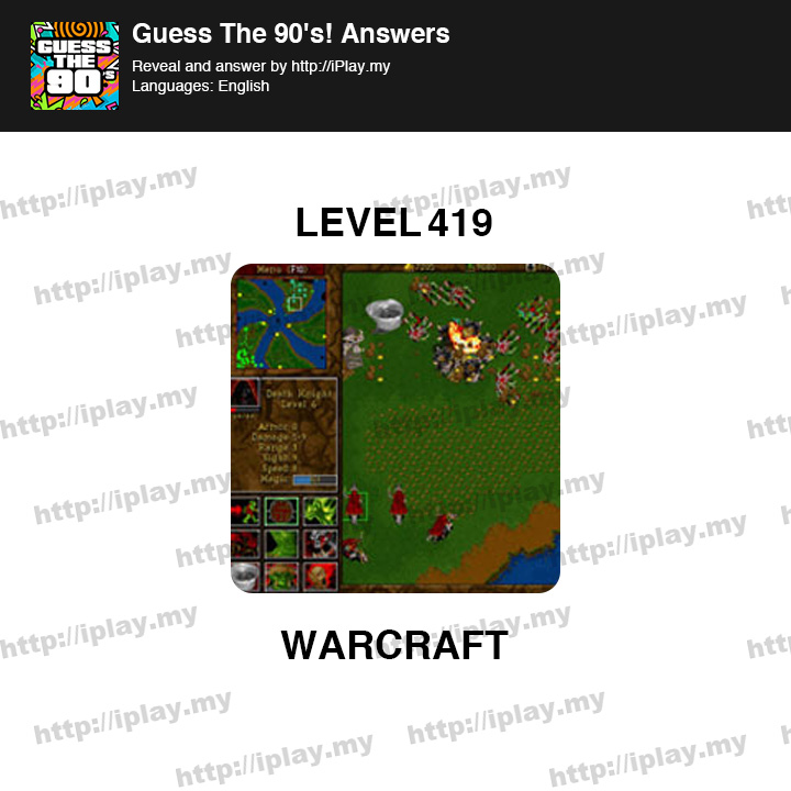 Guess The 90s Level 419