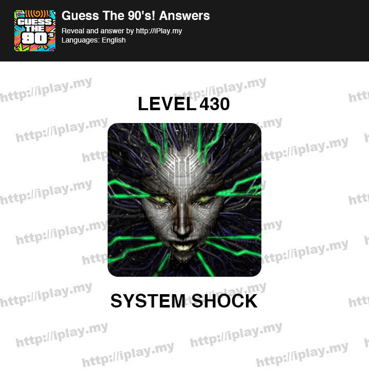 Guess The 90s Level 430