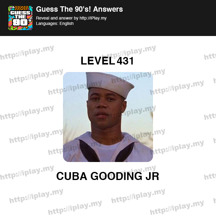 Guess The 90s Level 431