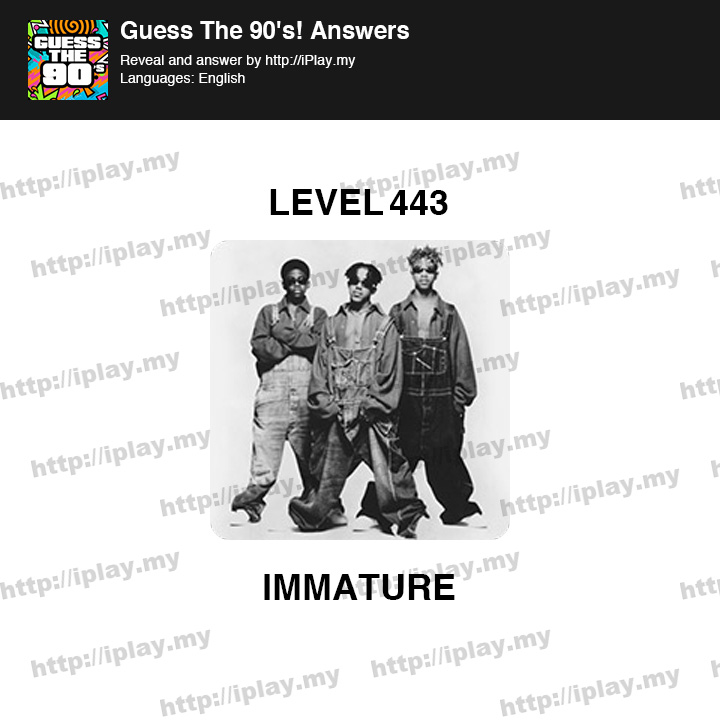 Guess The 90s Level 443