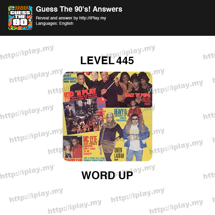 Guess The 90s Level 445