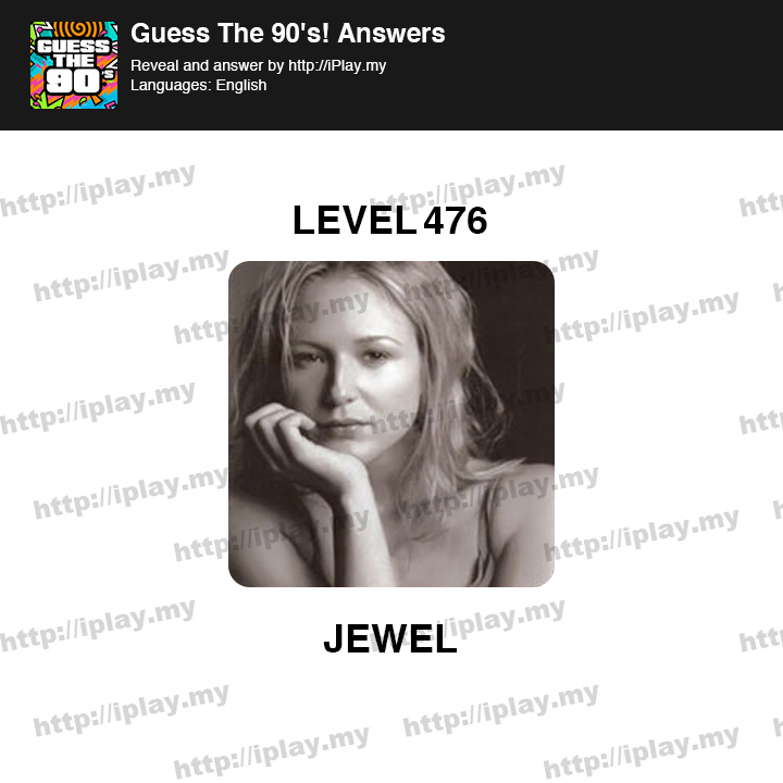 Guess The 90s Level 476