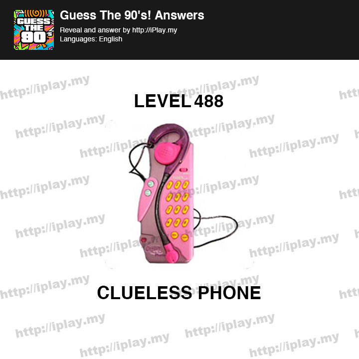 Guess The 90s Level 488