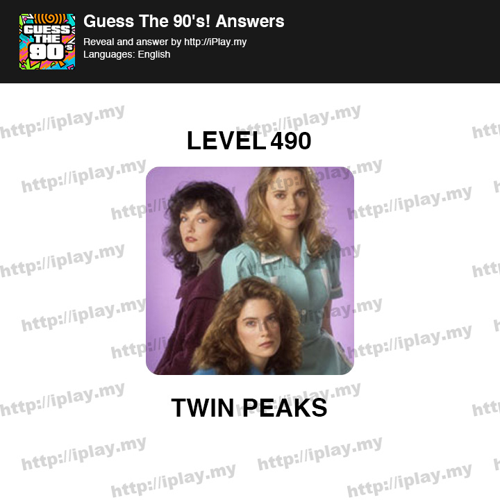 Guess The 90s Level 490