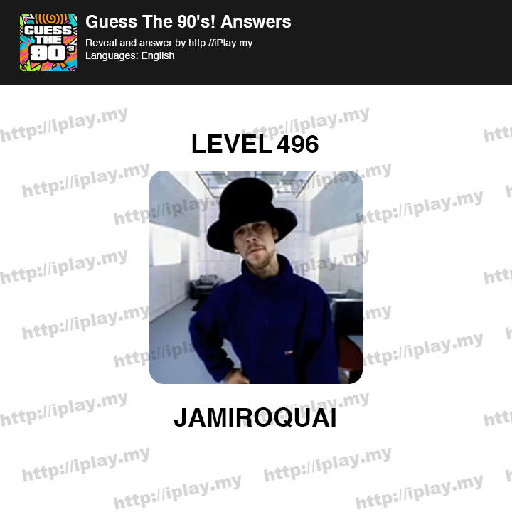 Guess The 90s Level 496