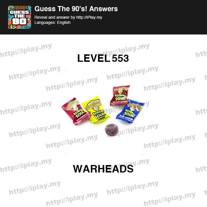 Guess The 90s Level 553
