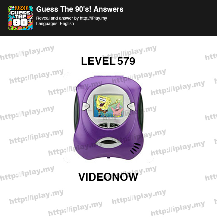 Guess The 90s Level 579