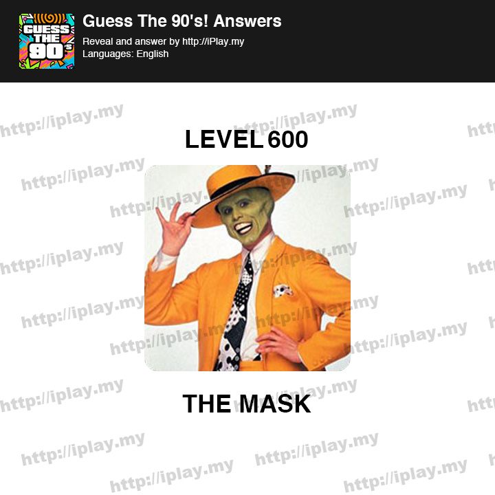 Guess The 90s Level 600