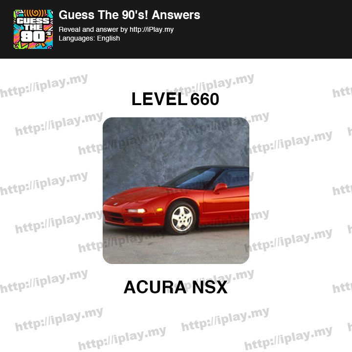 Guess The 90s Level 660
