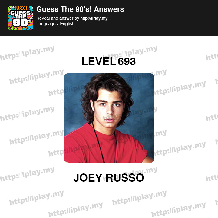 Guess The 90s Level 693