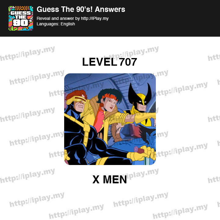 Guess The 90s Level 707