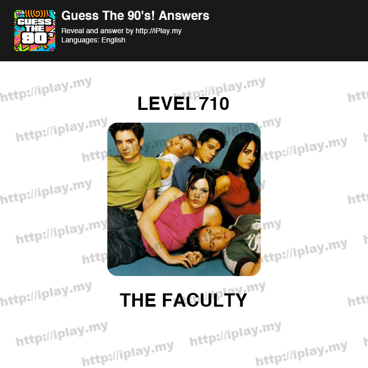 Guess The 90s Level 710