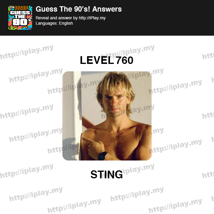 Guess The 90s Level 760