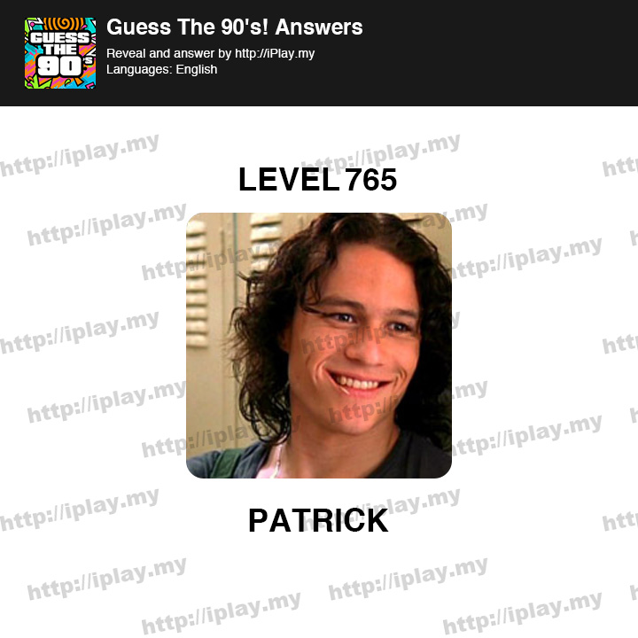Guess The 90s Level 765