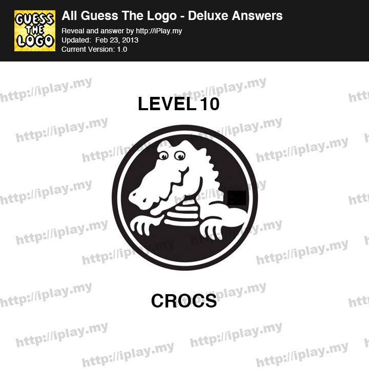 Guess Logo Deluxe Level 10