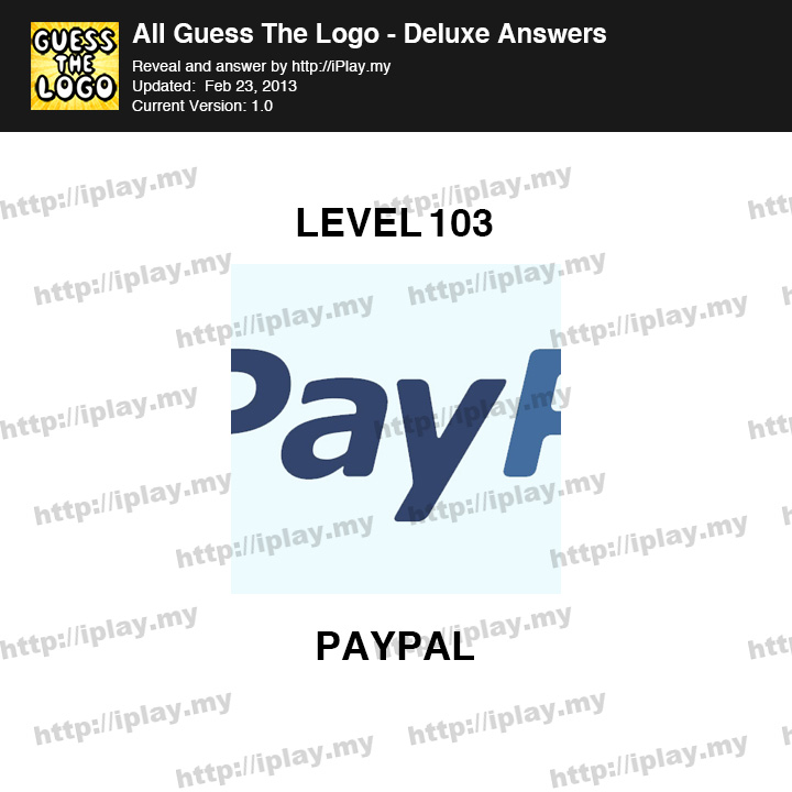 Guess Logo Deluxe Level 103