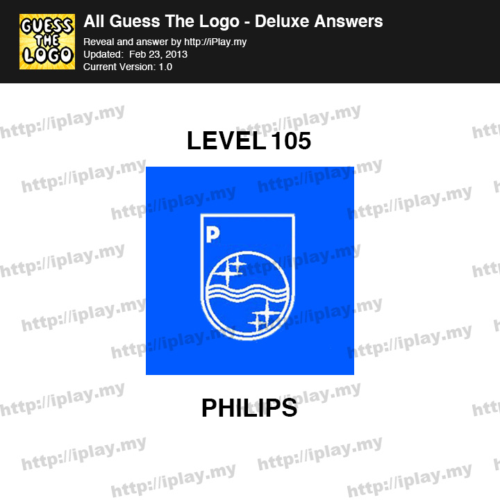 Guess Logo Deluxe Level 105